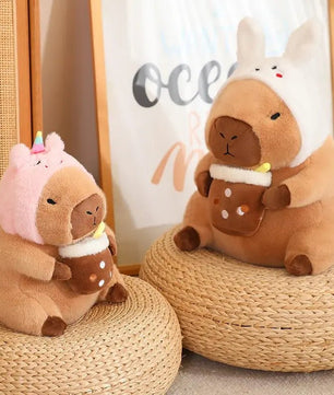 Cartoon Capybara Plush Toys - Lusy Store LLC