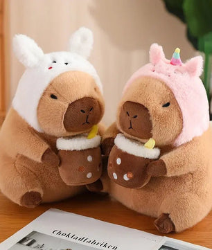 Cartoon Capybara Plush Toys - Lusy Store LLC