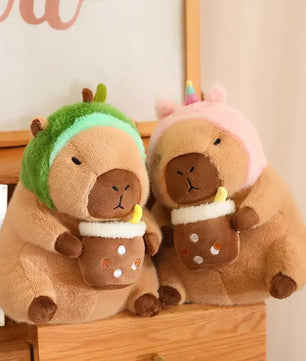 Cartoon Capybara Plush Toys - Lusy Store LLC