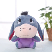 Cartoon Plush Winnie The Pooh Mickey Minnie Tigger Piggy Short Stuffed Animal Children's Holiday Gift Eeyore 40cm (15.7inch)