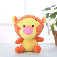 Cartoon Plush Winnie The Pooh Mickey Minnie Tigger Piggy Short Stuffed Animal Children's Holiday Gift Tiger 40cm (15.7inch)