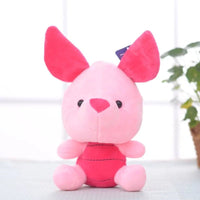 Cartoon Plush Winnie The Pooh Mickey Minnie Tigger Piggy Short Stuffed Animal Children's Holiday Gift Pig 40cm (15.7inch)