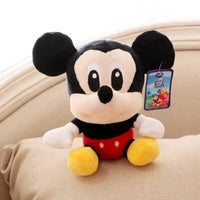 Cartoon Plush Winnie The Pooh Mickey Minnie Tigger Piggy Short Stuffed Animal Children's Holiday Gift Mickey 40cm (15.7inch)