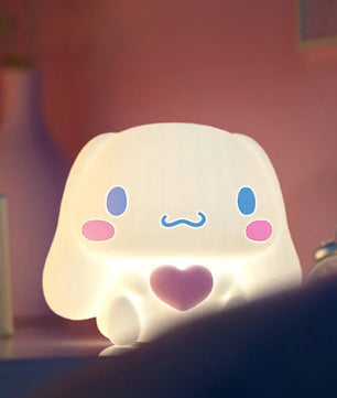 Cinnamoroll Nightlight Bedroom Bed Sleeping Pat Eye Protection Soft Light Table Lamp Cute Kid Christmas Holiday Gift - Lusy Store LLC