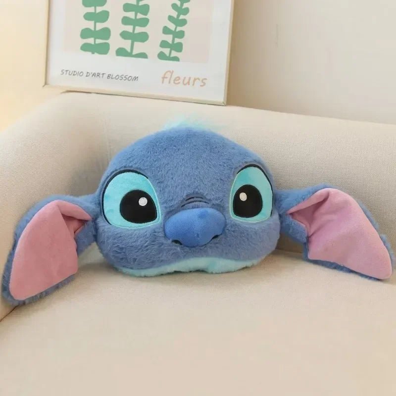 Comfortable Stitch Car Headrest Neck Pillow and Safety Belt Cover set - Lusy Store LLC