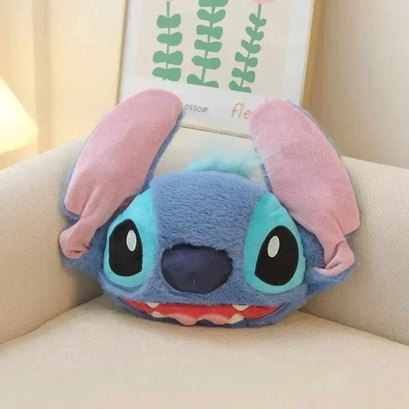 Comfortable Stitch Car Headrest Neck Pillow and Safety Belt Cover set - Lusy Store LLC