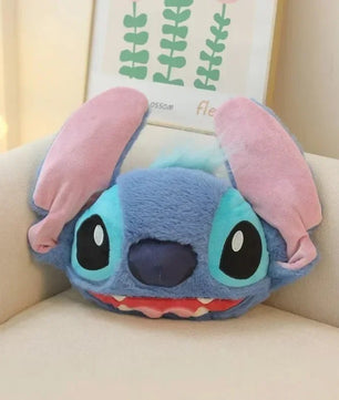 Comfortable Stitch Car Headrest Neck Pillow and Safety Belt Cover set - Lusy Store LLC