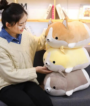 Cuddly Corgi Plush Toy - Lusy Store LLC