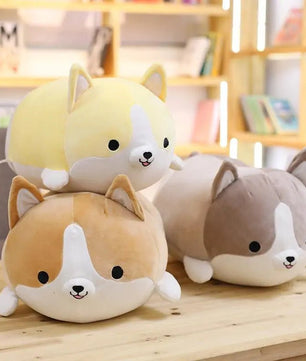 Cuddly Corgi Plush Toy - Lusy Store LLC