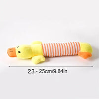 Cute Pet Squeak Sound Plush Toys Duck
