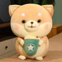 Cute Shiba Plush Toy Brown 20cm