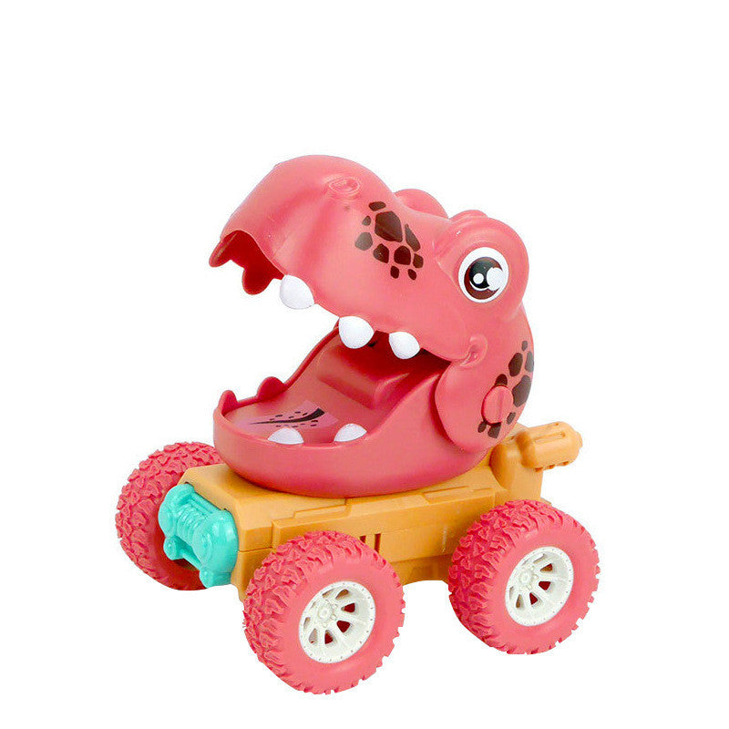 Lusy Store Dinosaur Push Car Sliding Animal Toy for Kids Push &amp; Pull Toys