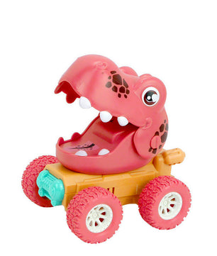 Lusy Store Dinosaur Push Car Sliding Animal Toy for Kids Push & Pull Toys