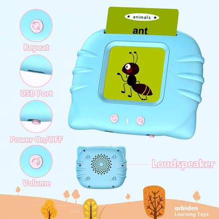 Lusy Store Smart English Learning Card for Kids - Interactive Early Education Tool with 224 Audiobooks Educational Toys