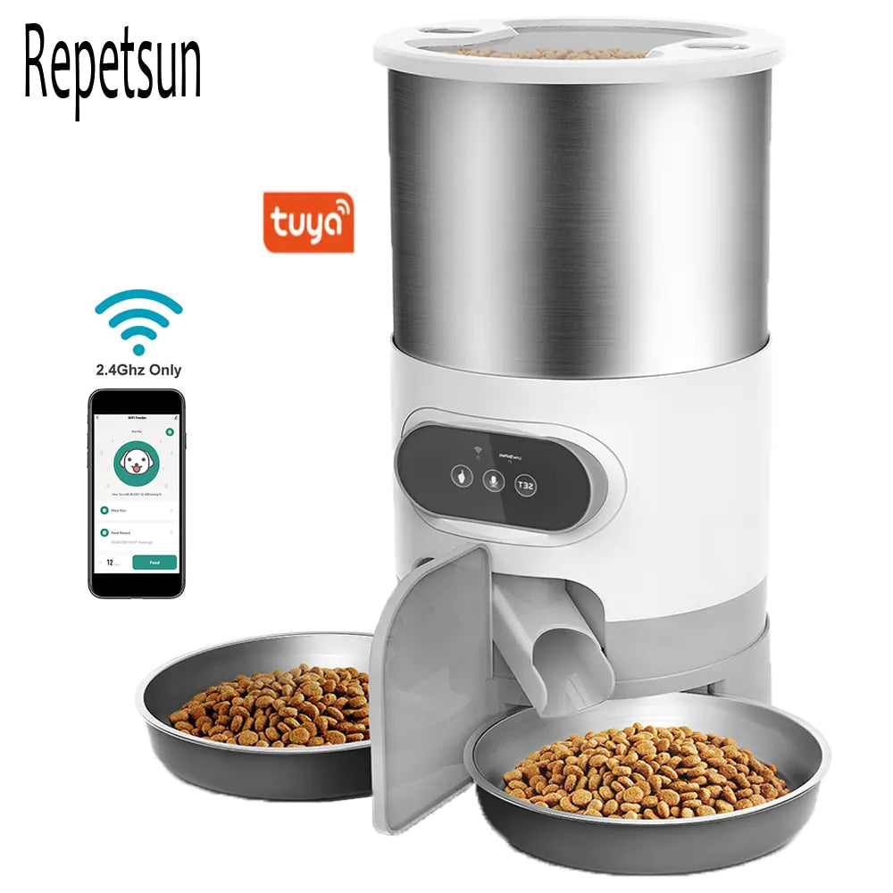 Lusy Store LLC Wi-Fi Smart Pet Feeder Pets