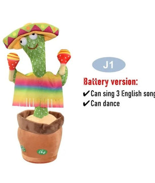 Dancing Cactus Electronic Plush Toys - Lusy Store LLC