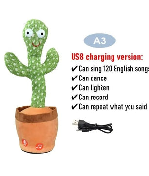 Dancing Cactus Electronic Plush Toys - Lusy Store LLC