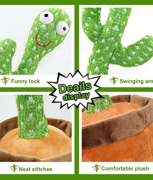 Dancing Cactus Electronic Plush Toys - Lusy Store LLC