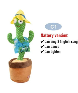 Dancing Cactus Electronic Plush Toys - Lusy Store LLC