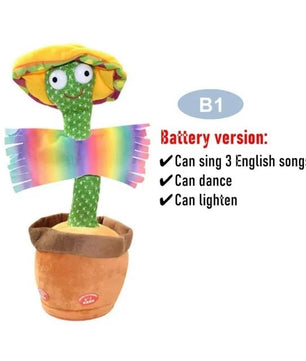 Dancing Cactus Electronic Plush Toys - Lusy Store LLC