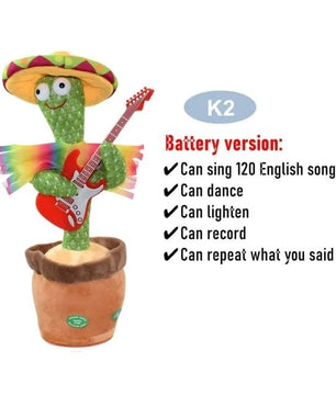 Dancing Cactus Electronic Plush Toys - Lusy Store LLC