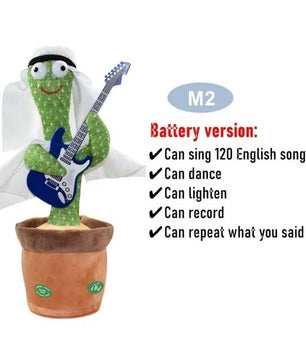 Dancing Cactus Electronic Plush Toys - Lusy Store LLC