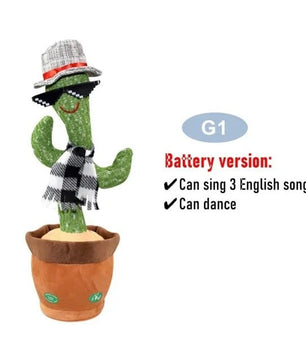 Dancing Cactus Electronic Plush Toys - Lusy Store LLC