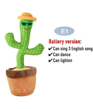 Dancing Cactus Electronic Plush Toys - Lusy Store LLC