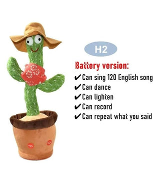 Dancing Cactus Electronic Plush Toys - Lusy Store LLC