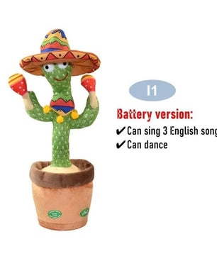 Dancing Cactus Electronic Plush Toys - Lusy Store LLC