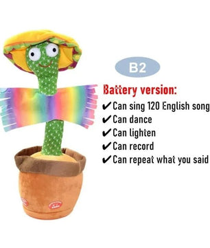 Dancing Cactus Electronic Plush Toys - Lusy Store LLC