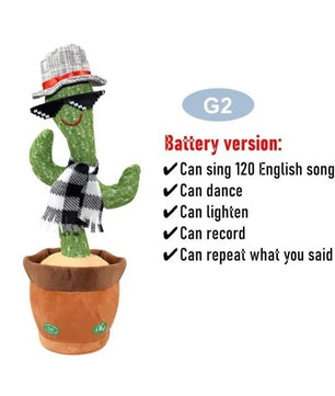 Dancing Cactus Electronic Plush Toys - Lusy Store LLC