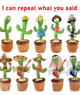 Dancing Cactus Electronic Plush Toys - Lusy Store LLC