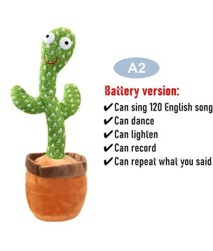 Dancing Cactus Electronic Plush Toys - Lusy Store LLC