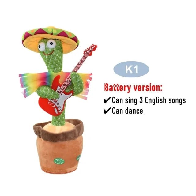Dancing Cactus Electronic Plush Toys - Lusy Store LLC