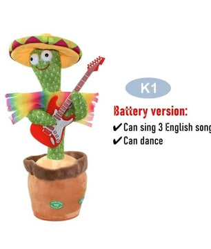 Dancing Cactus Electronic Plush Toys - Lusy Store LLC