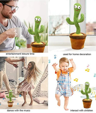Dancing Cactus Plush Toy - Lusy Store LLC