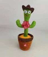 Dancing Cactus Plush Toy New English Songs Style 3 12.59 x 4.72 x 4.72 Inch