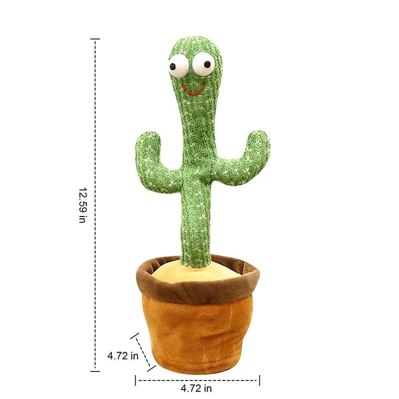 Dancing Cactus Plush Toy - Lusy Store LLC