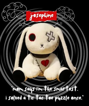 Dark Series Rabbit Plush Toy - Lusy Store LLC