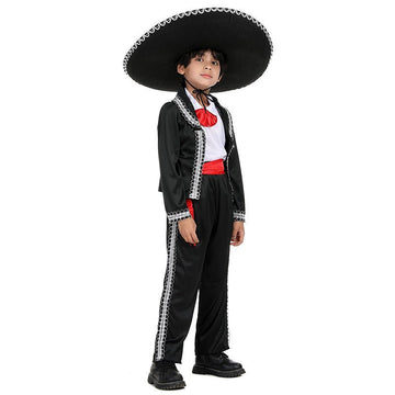 Mexican Boys With Hat
