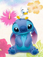 Diamond Painting Kits - Lilo & Stitch DIY Mosaic Wall Decor Full Round Embroidery Cross Stitch 11 Full Round 30x40cm