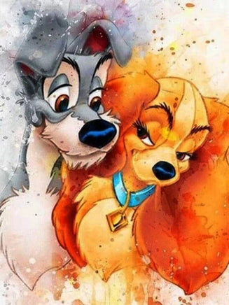 Diamond Painting Kits - Lilo & Stitch DIY Mosaic Wall Decor Full Round Embroidery Cross Stitch 23 Full Round 30x40cm