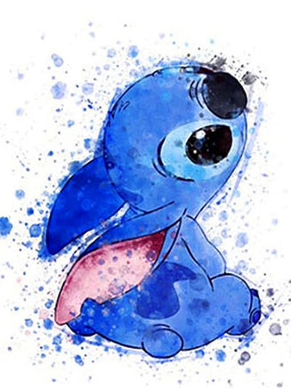 Diamond Painting Kits - Lilo & Stitch DIY Mosaic Wall Decor Full Round Embroidery Cross Stitch 18 Full Round 30x40cm