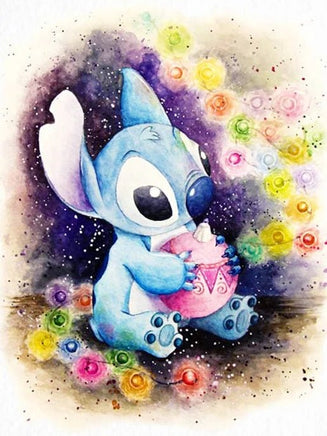Diamond Painting Kits - Lilo & Stitch DIY Mosaic Wall Decor Full Round Embroidery Cross Stitch 16 Full Round 30x40cm