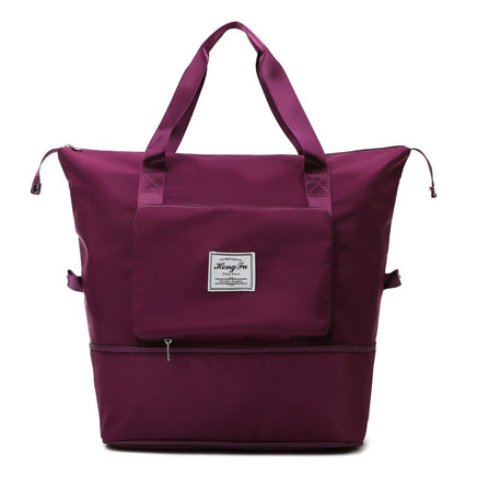 Dry And Wet Separation Sports Portable Shoulder Bag Red