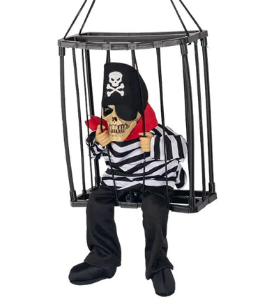 Halloween Glow Cage Ghost Pirate