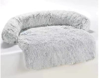 Pet Dog Bed Cushion Gray-Washable