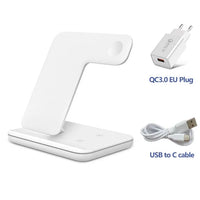 3 in 1 Wireless Charging Stand - Lusy Store LLC 