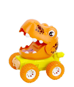 Lusy Store Dinosaur Push Car Sliding Animal Toy for Kids Push & Pull Toys